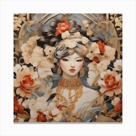 Chinese Woman 1 Canvas Print