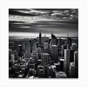 New York City Skyline 24 Canvas Print