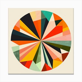 Geometric Circle Canvas Print