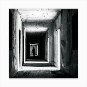 Dark Hallway Canvas Print