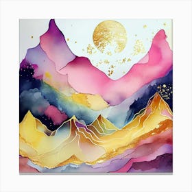 Mountains In The Sky 1 Canvas Print