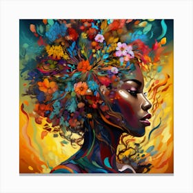 Afrofuturism 134 Canvas Print