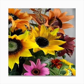 Sunflowers 1 Canvas Print