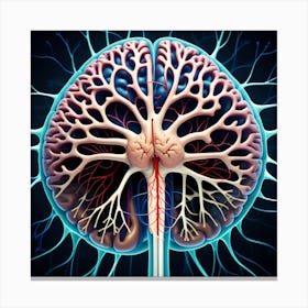 Brain And Spinal Cord 14 Canvas Print