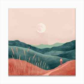 Landscape Painting Canvas Print