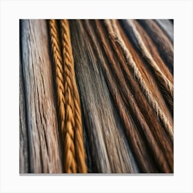 Close Up Of Hair Canvas Print