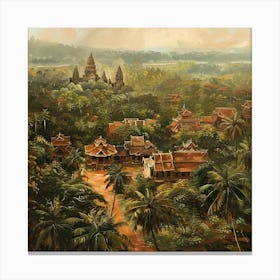 Angkor 5 Canvas Print