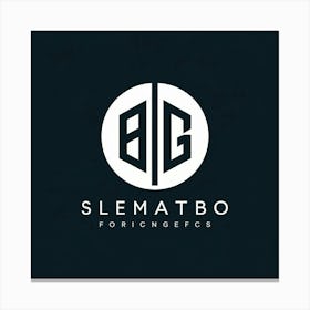 Slemabo Logo Canvas Print