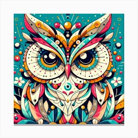 Wisdom Of The Night Canvas Print