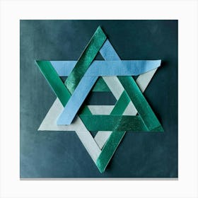 Star Of David 5 Canvas Print