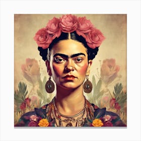 Frida Kahlo 9 Canvas Print