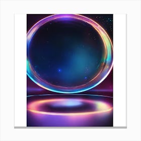 Sphere Of Light Canvas Print