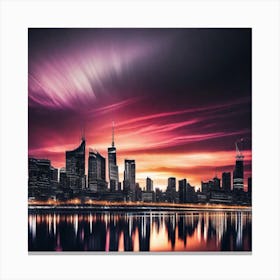 New York City Skyline 34 Canvas Print