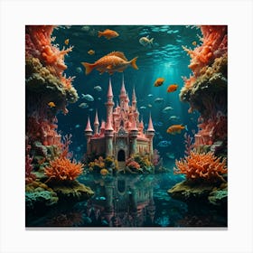 Under The Sea 7 Canvas Print