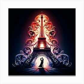 Eiffel Tower 6 Canvas Print