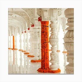 Rajasthani Temple Canvas Print