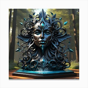 Goddess Of The Forest Canvas Print