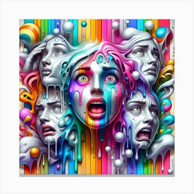 Psychedelic Art Canvas Print