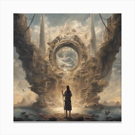 Dream In A Dream Canvas Print