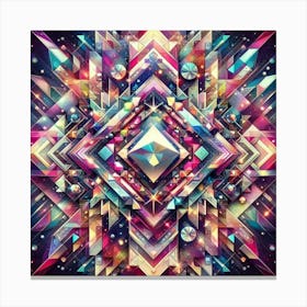 Abstract Abstract Psychedelic Art Canvas Print