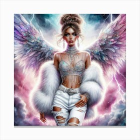 Angel Wings 36 Canvas Print