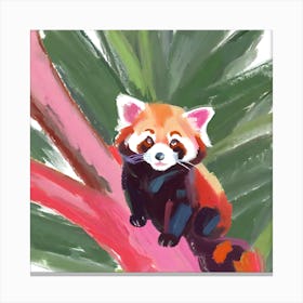 Red Panda 02 Canvas Print