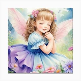 Little Fairy2 Canvas Print