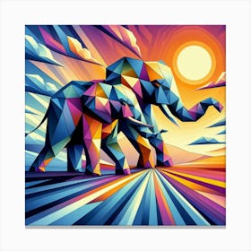 The Benevolent Brothers Elephants Canvas Print