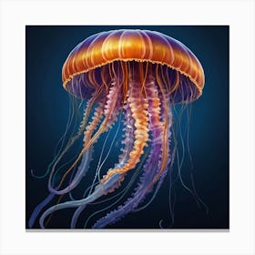 Jellyfish 6 Canvas Print