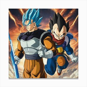 Dragon Ball Super 50 Canvas Print