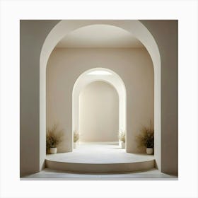 Archway - Archway Stock Videos & Royalty-Free Footage Canvas Print