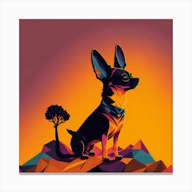 Chihuahua Canvas Print