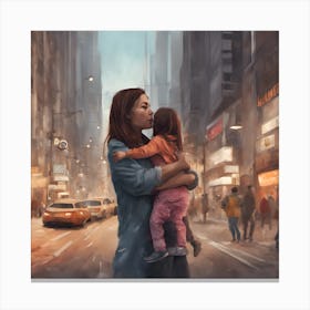 Motherhood Canvas Print