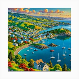 San Francisco Bay Canvas Print