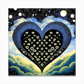 Heart Of The Night Canvas Print