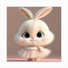 Cute Bunny 1 Canvas Print