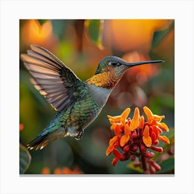 Hummingbird 2 Canvas Print