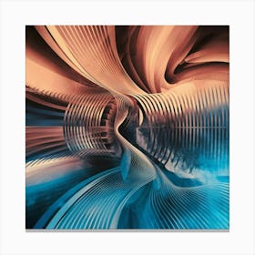 Spiral Spectrum Canvas Print