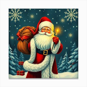 Santa Claus 1 Canvas Print