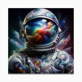 Space Man 1 Canvas Print