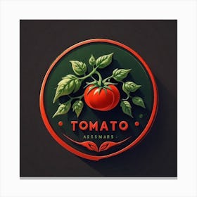 Tomato Logo 11 Canvas Print