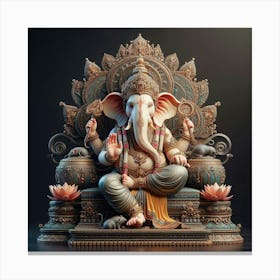 Ganesha 3 Canvas Print