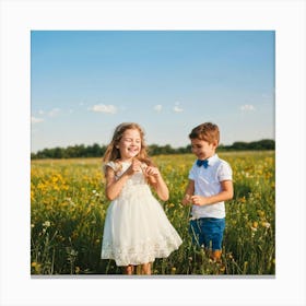 Dandelions 2 Canvas Print