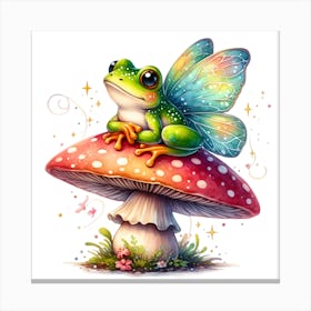 Fairy Frog Canvas Print
