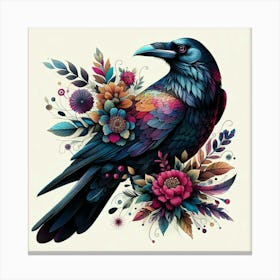 Crow 12 Canvas Print