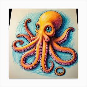 Octopus 114 Canvas Print