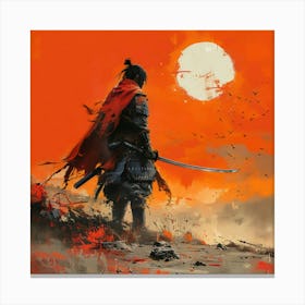 Samurai Canvas Print