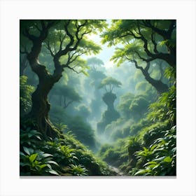 Forest Path 13 Canvas Print