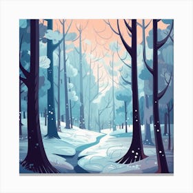 Winter Forest Canvas Print