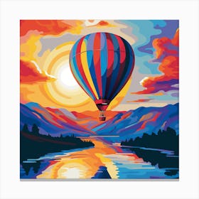 Hot Air Balloon 2 Canvas Print